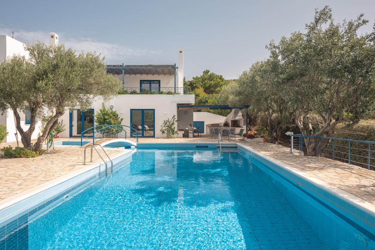 סוניו Summer Villa Pasiphae Private Pool - Bbq -Beach 2Min מראה חיצוני תמונה