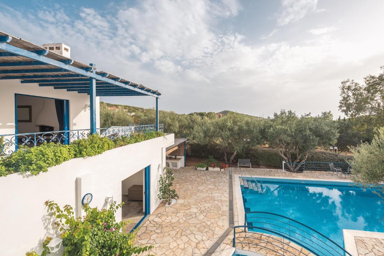 סוניו Summer Villa Pasiphae Private Pool - Bbq -Beach 2Min מראה חיצוני תמונה