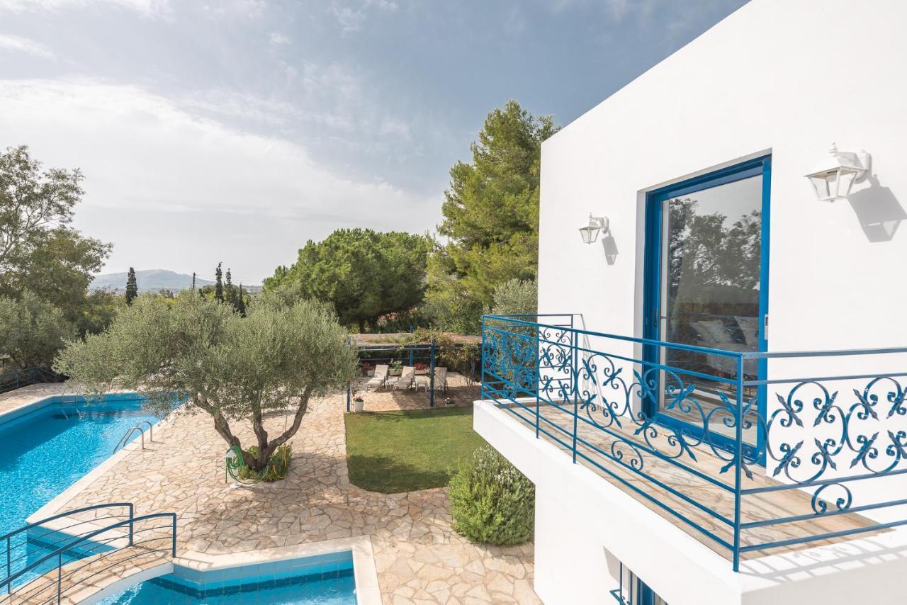 סוניו Summer Villa Pasiphae Private Pool - Bbq -Beach 2Min מראה חיצוני תמונה