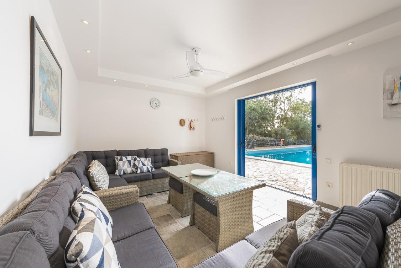 סוניו Summer Villa Pasiphae Private Pool - Bbq -Beach 2Min מראה חיצוני תמונה