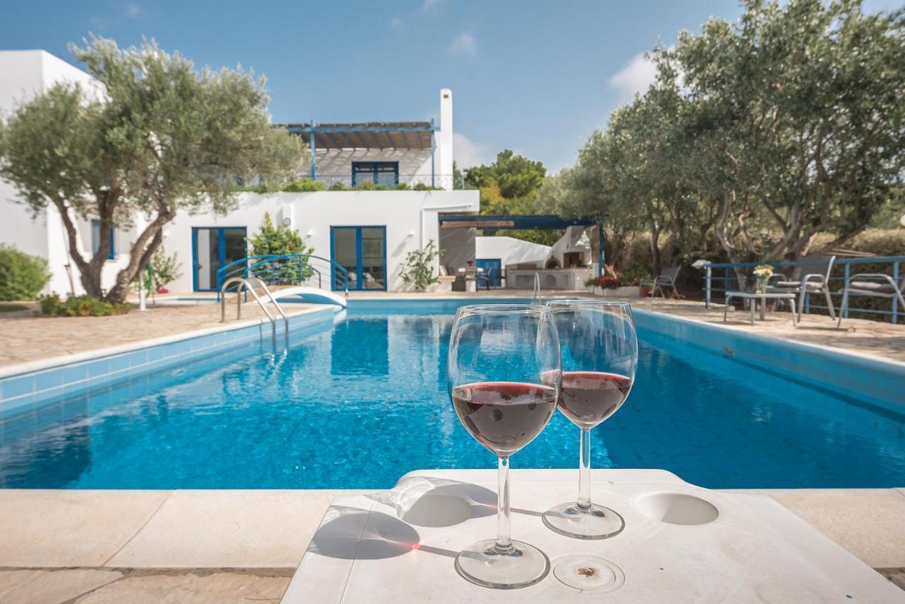 סוניו Summer Villa Pasiphae Private Pool - Bbq -Beach 2Min מראה חיצוני תמונה