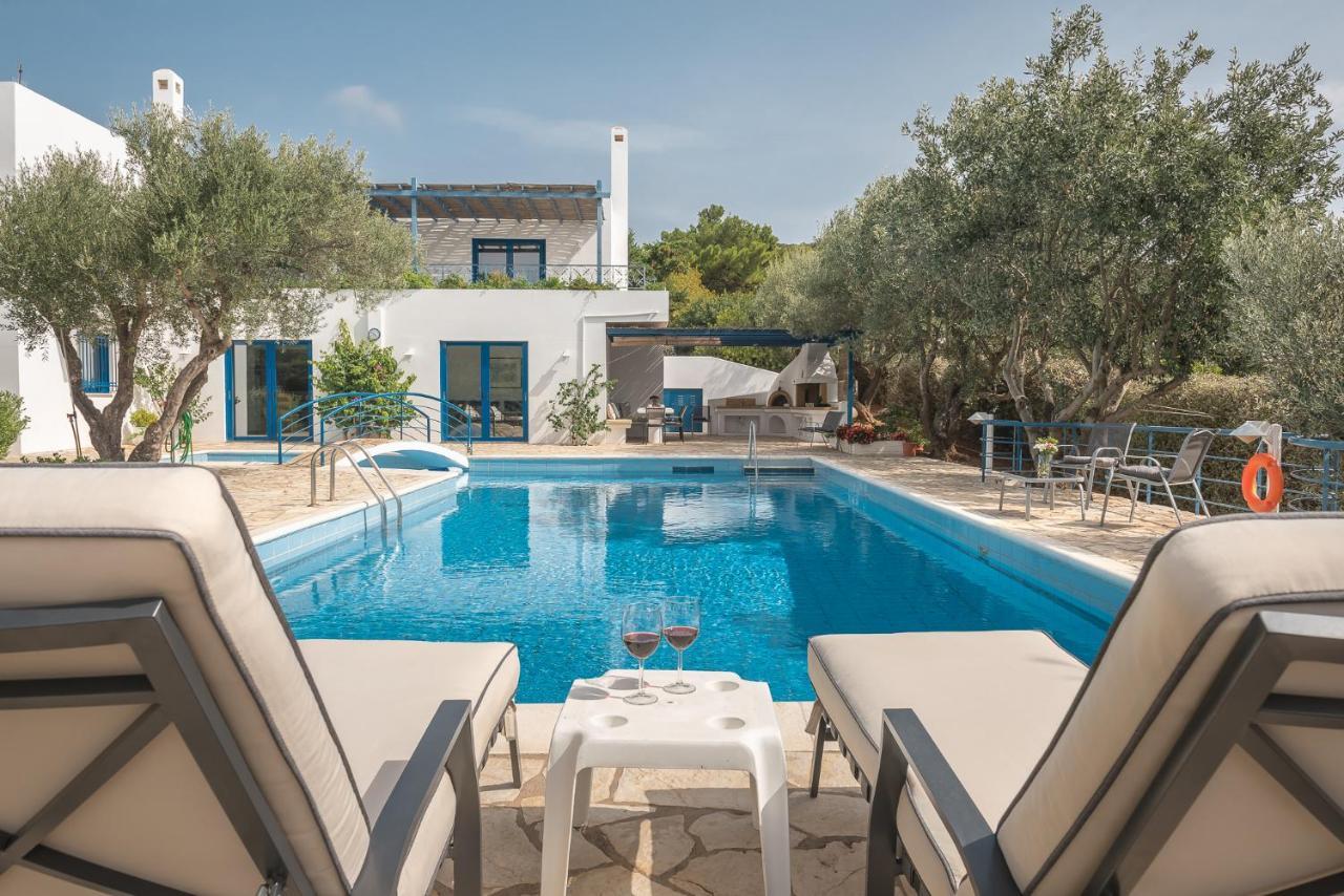 סוניו Summer Villa Pasiphae Private Pool - Bbq -Beach 2Min מראה חיצוני תמונה