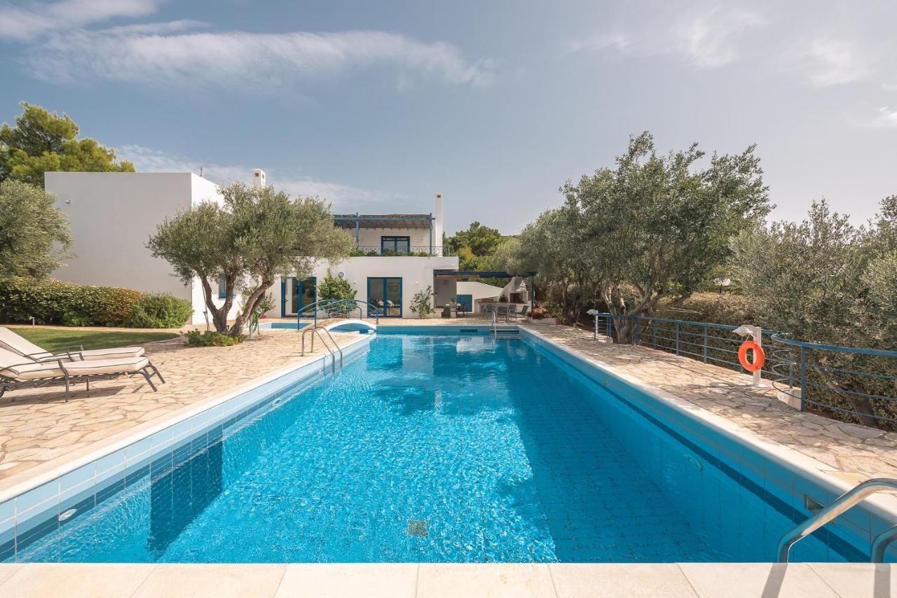 סוניו Summer Villa Pasiphae Private Pool - Bbq -Beach 2Min מראה חיצוני תמונה