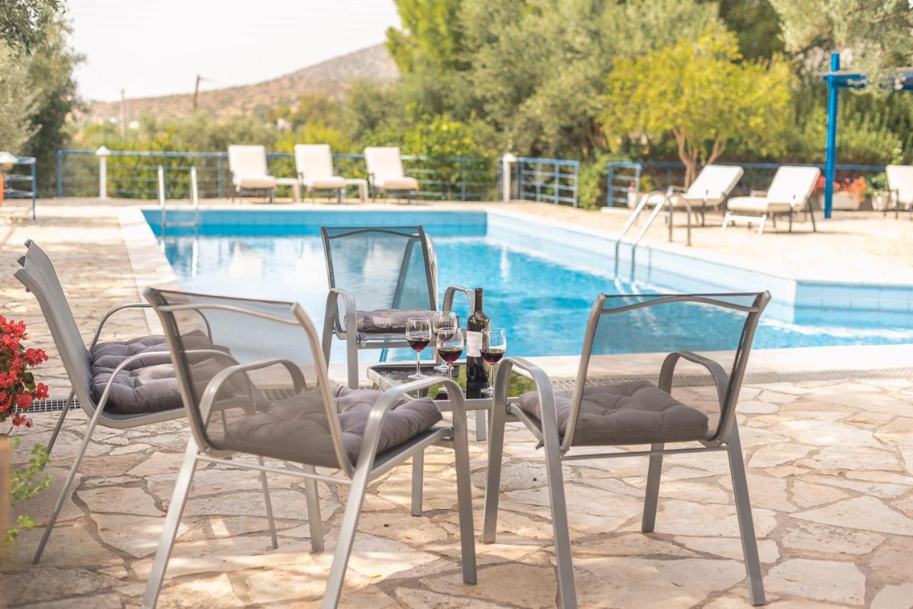 סוניו Summer Villa Pasiphae Private Pool - Bbq -Beach 2Min מראה חיצוני תמונה